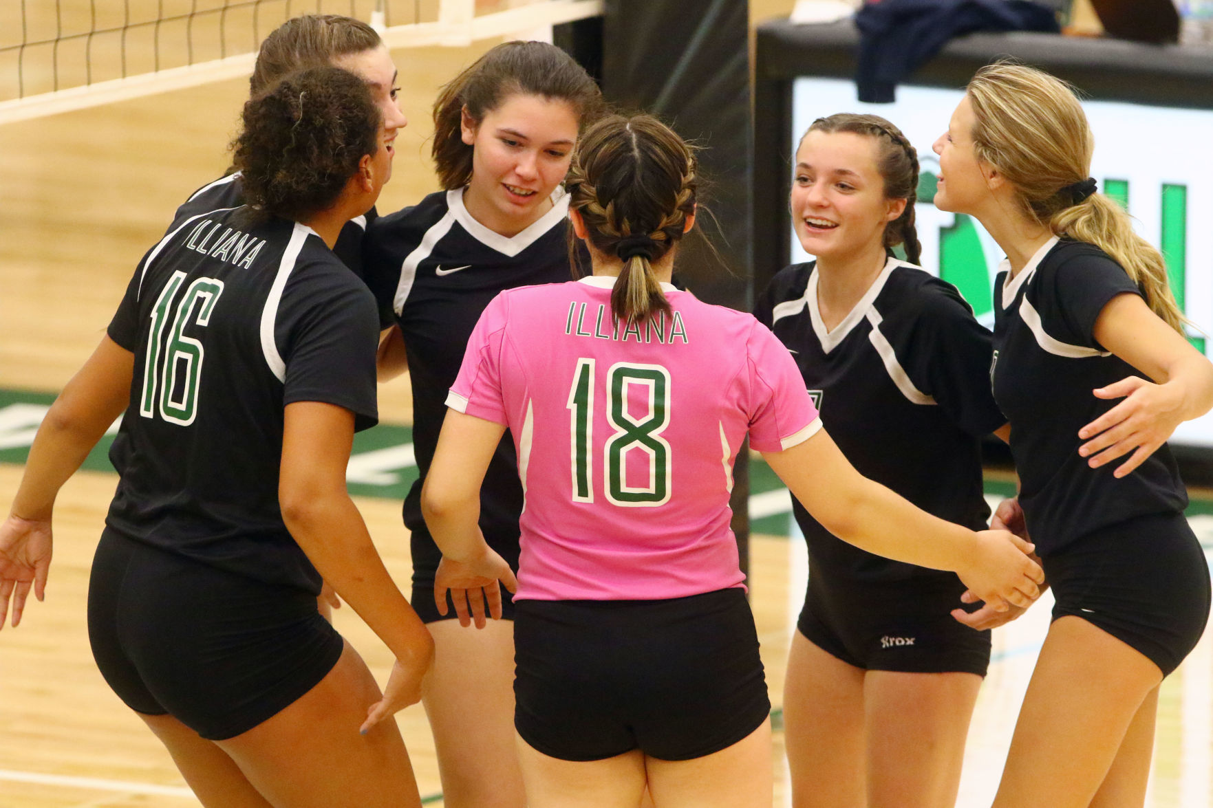 Bishop Noll at Illiana Christian volleyball